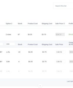 Product Listing Service
